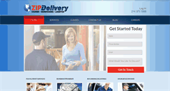 Desktop Screenshot of myzipdelivery.com